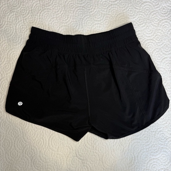 lululemon athletica Women's black trackers  Shorts size 10 - Picture 5 of 8